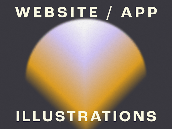 Cover image for Website/ App Illustrations