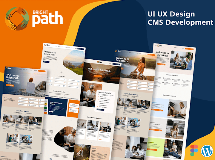 Cover image for Bright Path Health & Wellness Website Design