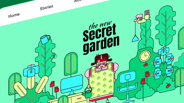 Cover image for The New Secret Garden