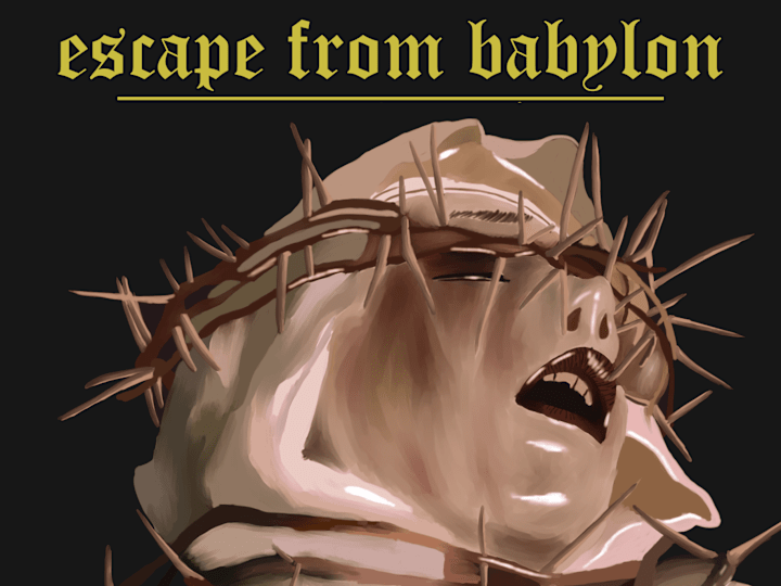 Cover image for Escape from Babylon Illustration