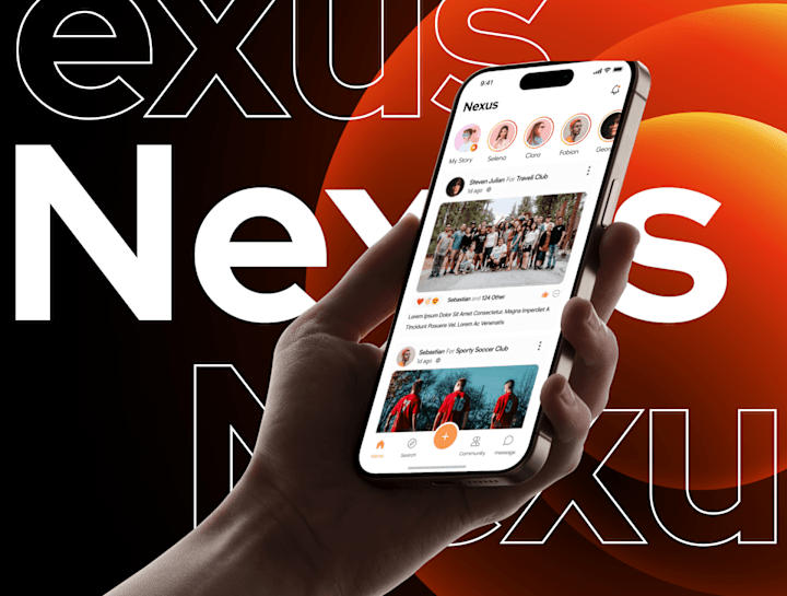 Cover image for Nexus -Social Media Community