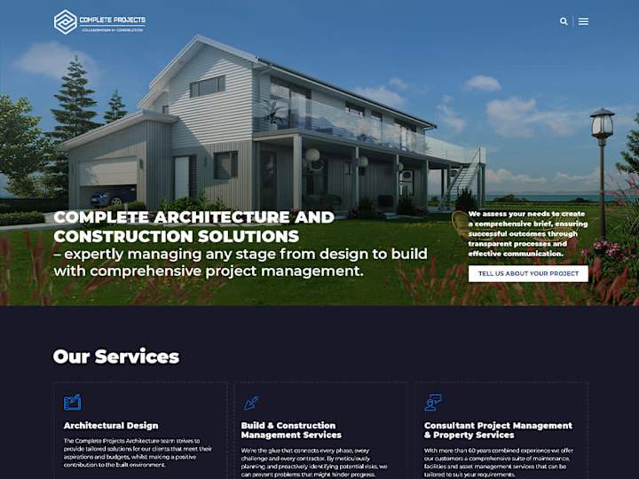 Cover image for Complete projects. Web design & development