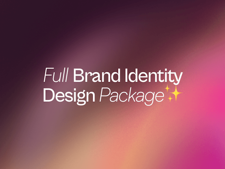 Cover image for Full Brand Identity Design