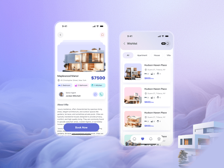 Cover image for Real Estate Platform UI Design