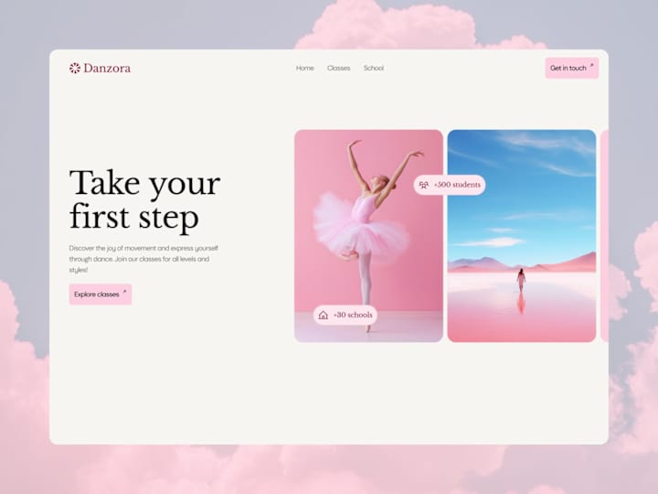 Cover image for Danzora - Dance School Template