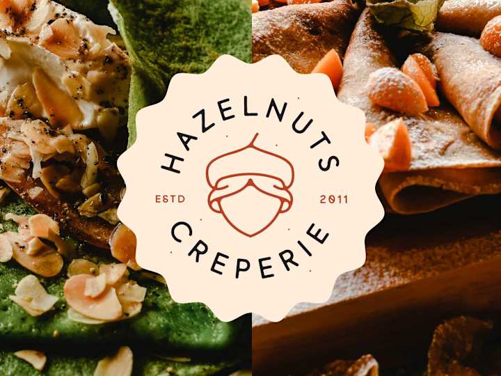 Cover image for Hazelnuts Creperie Identity