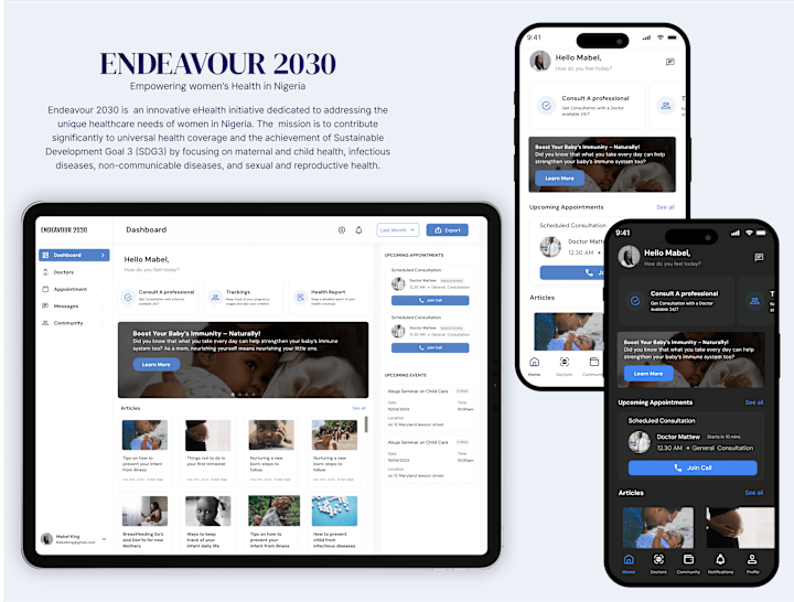 Cover image for Digital Healthcare Platform