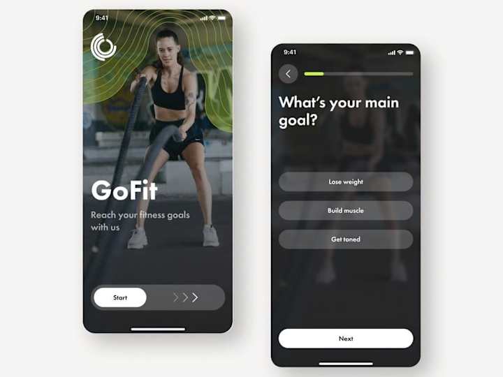 Cover image for GoFIt - A Fitness Tracker App UI Design