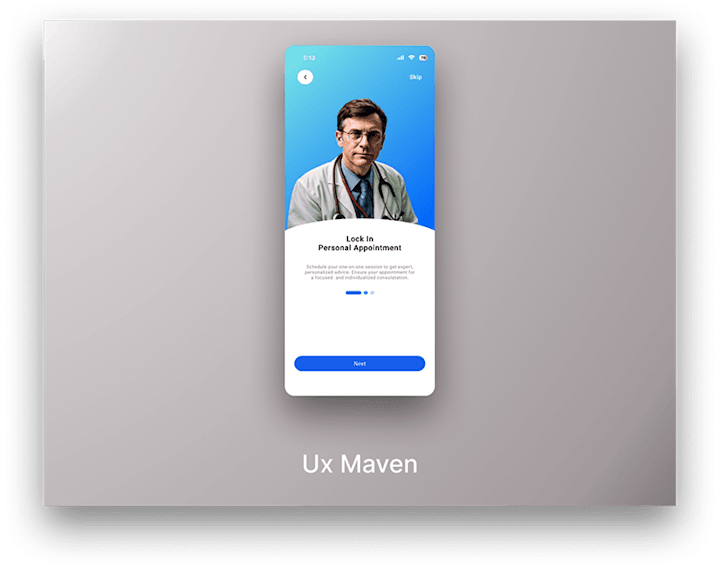 Cover image for Doctor's Appointment App :: Behance