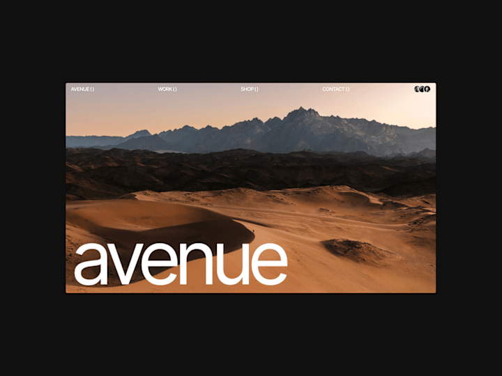 Cover image for Avenue