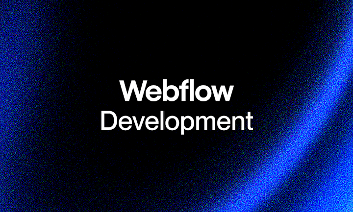 Cover image for Webflow Development