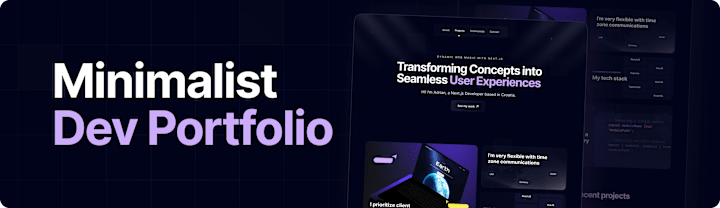 Cover image for Main Porfolio Site with Typecript and next js 14 