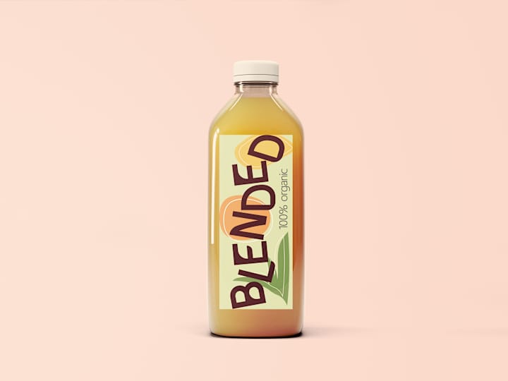 Cover image for Blended - Brand Identity with Illustrations