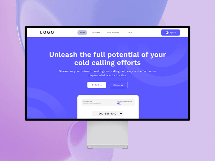 Cover image for A SAAS-based Sales Tech Website