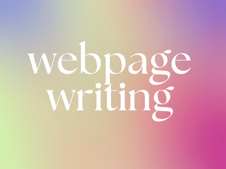 Cover image for website copywriting 🖥️