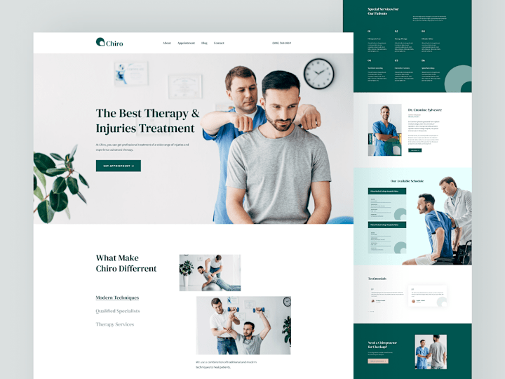 Cover image for WEBSITE DESIGNS on Behance