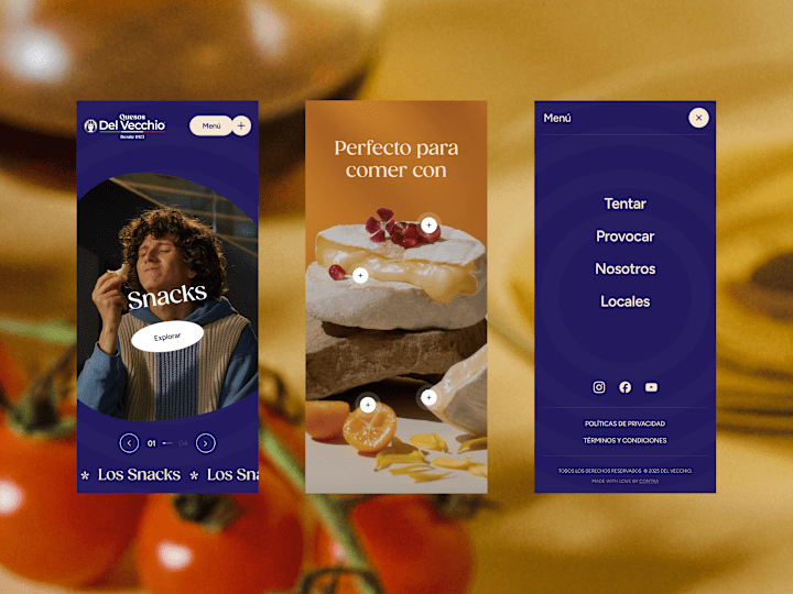 Cover image for Quesos del Vecchio — Art Direction