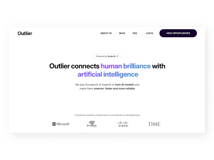 Cover image for Outlier AI About US