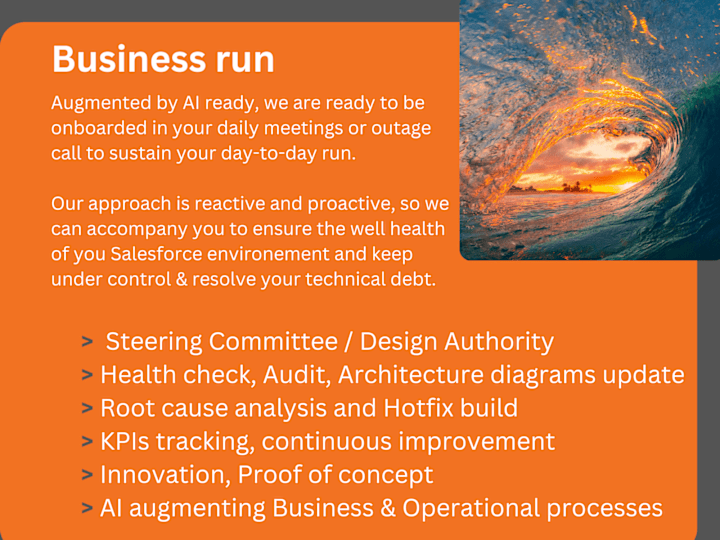 Cover image for Salesforce : Business Run