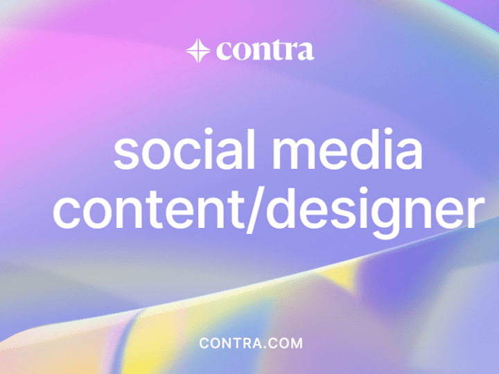 Cover image for Social media content creation and designer of the post 