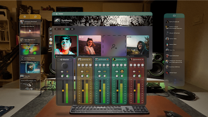 Cover image for Social Online Jamming App: "MUZAK"

