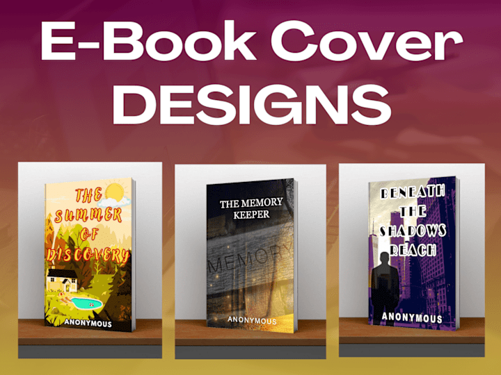 Cover image for E-Book Cover Designs