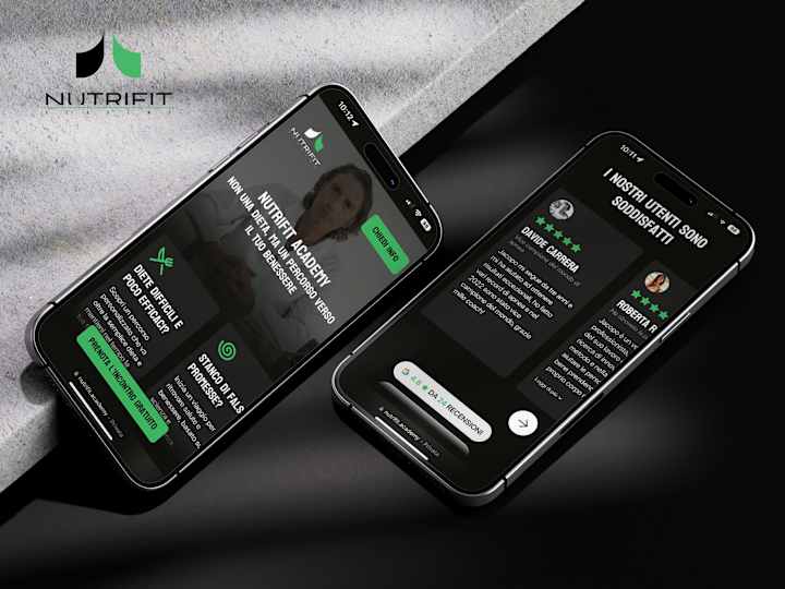 Cover image for Nutrifit Academy, Fitness | UX UI Product Design