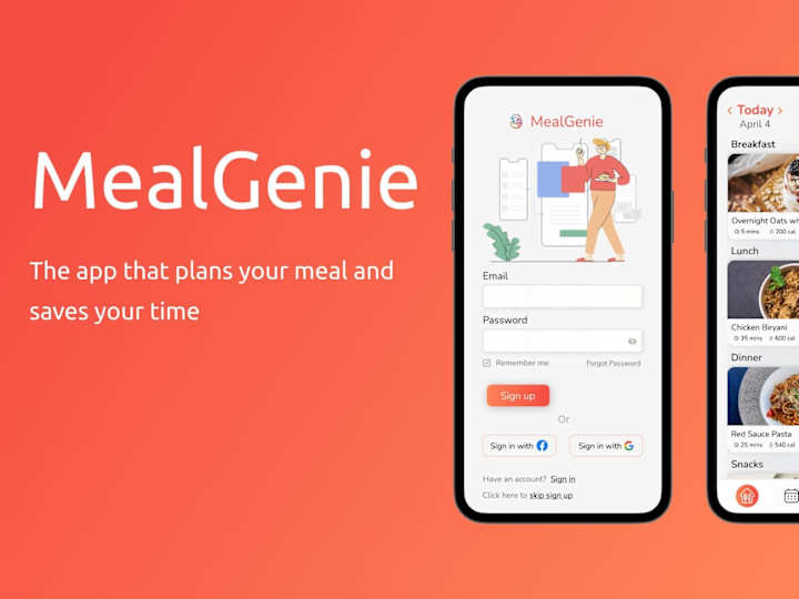 Cover image for MealGenie - Simplifying Meal Planning for Busy Lives