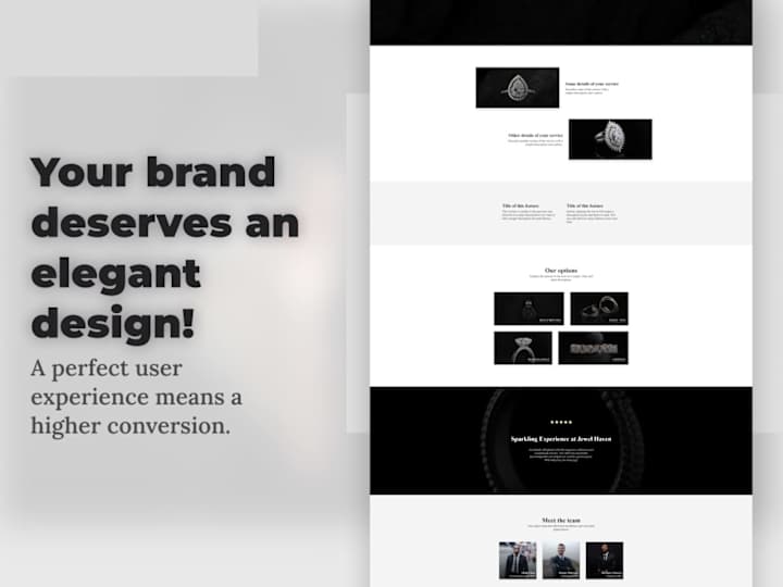 Cover image for Stunning Landing Page for your brand