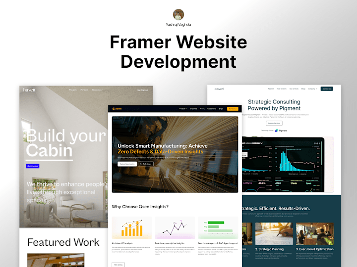Cover image for Framer Website Development