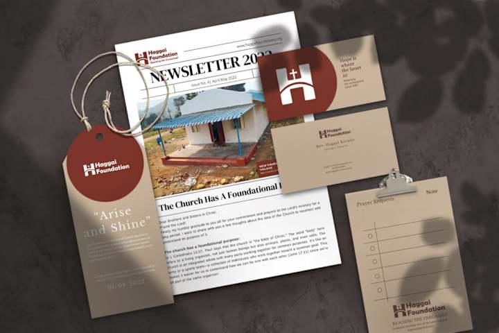 Cover image for Brand Identity and Website Design for Haggai Foundations