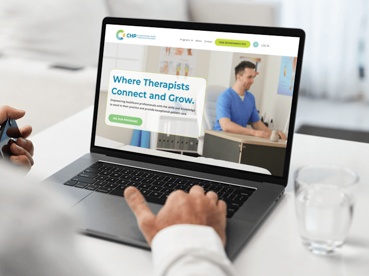 Cover image for Brand and Website Development for CHP Education