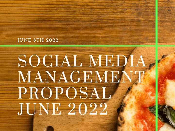 Cover image for Instagram Management Proposal for Tina’s Pizzeria