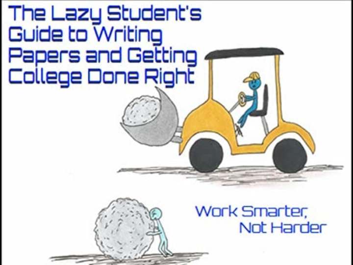 Cover image for The Lazy Student's Guide to Writing Papers Published Book