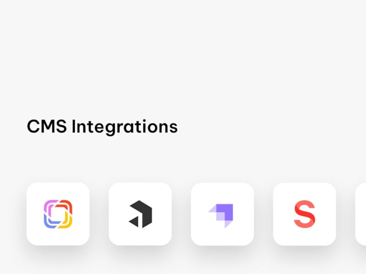 Cover image for CMS Integrations