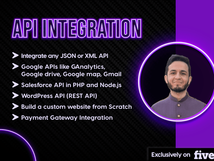 Cover image for I will do API integration, and develop a website in PHP