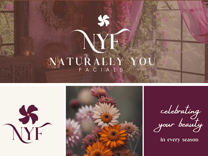 Cover image for Naturally You Facials I Graphic Design 