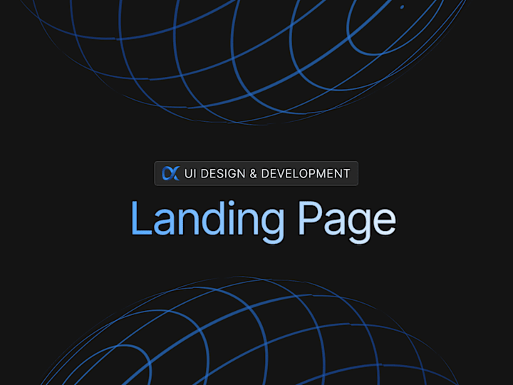 Cover image for Landing Page Design and Development | Figma, Framer, Wordpress