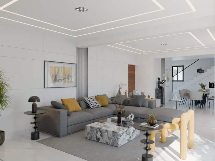 Cover image for Architectural 3D Visualization of a living room