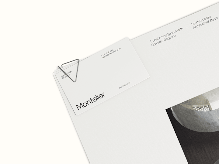 Cover image for Montelier Brand Identity