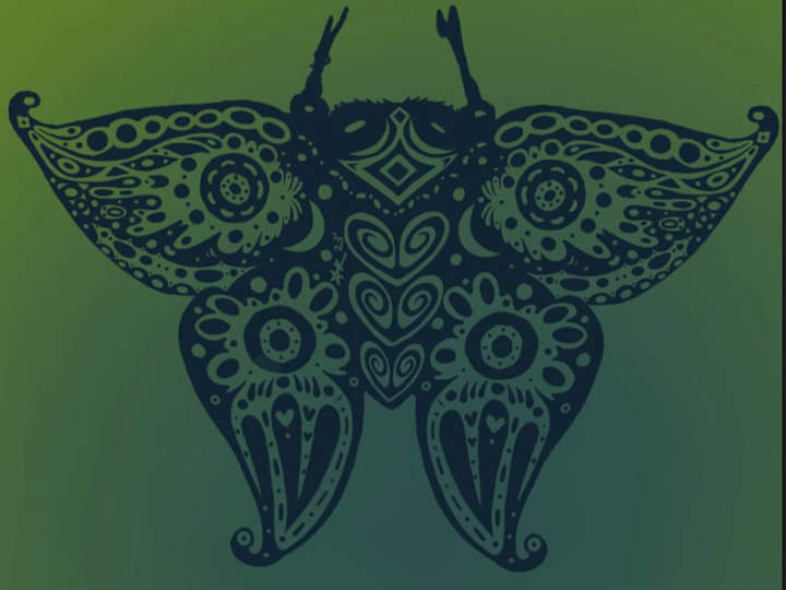 Cover image for Moth Tattoo Design