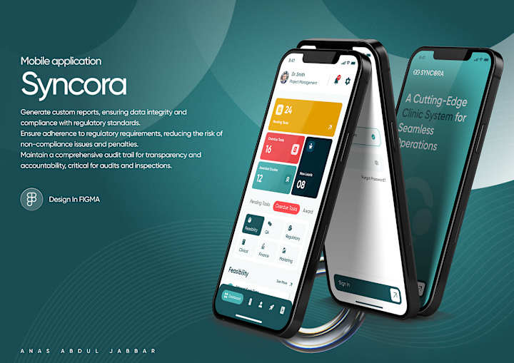 Cover image for Syncora - A Clinical Trail Management System