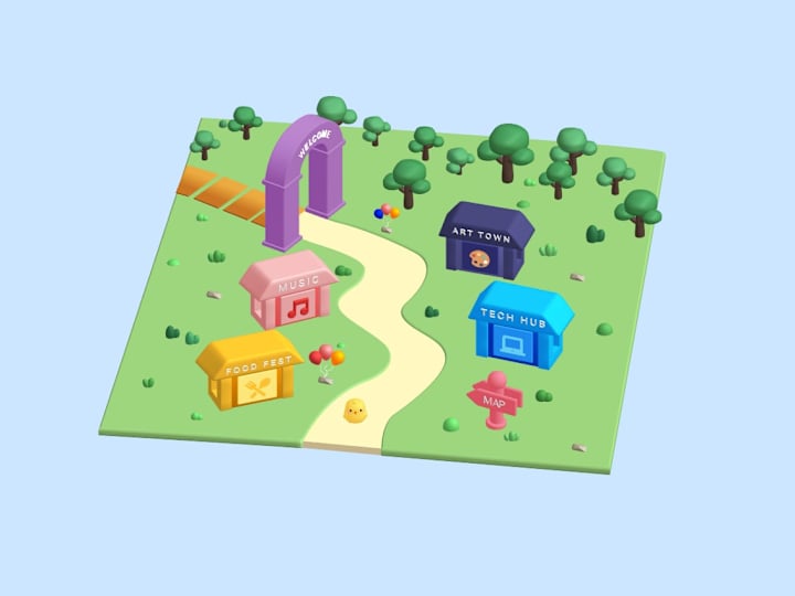 Cover image for Bloom Events: A 3D Digital Experience
