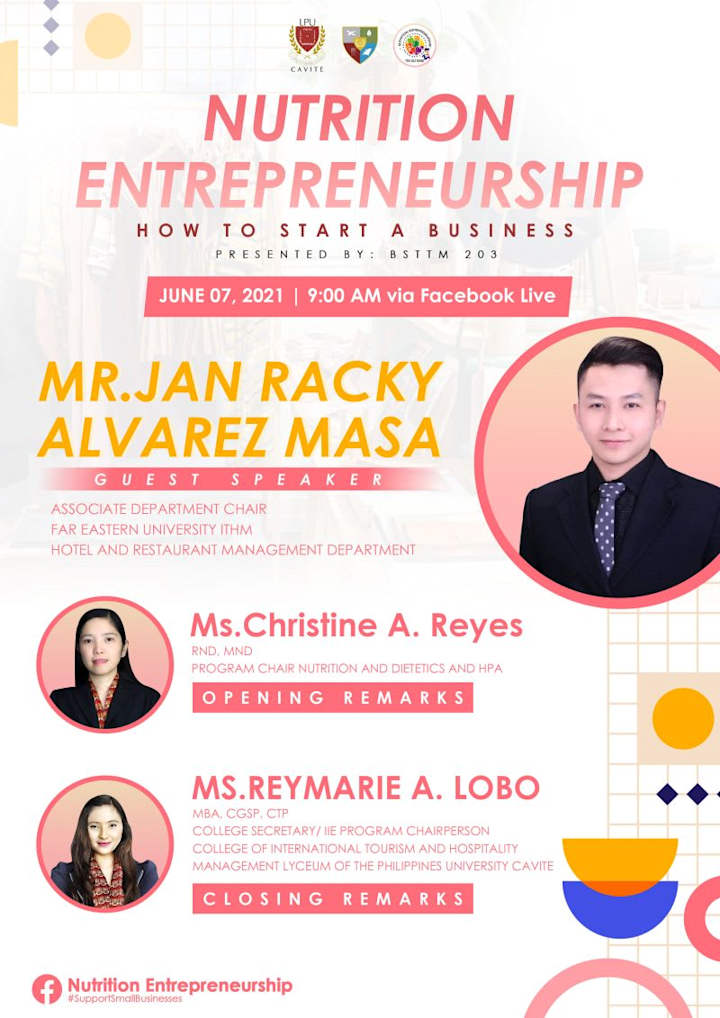 Cover image for Event poster for Lyceum of the Philippines - Cavite Webinar