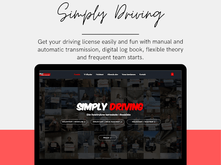 Cover image for Dutch Driving School Web & App -Simplydriving 