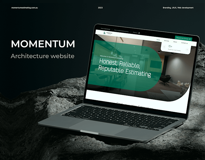 Cover image for Momentum: Crafting a High-Impact Real Estate Website