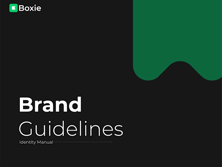 Cover image for Boxie Logo Design and Brand Guideline