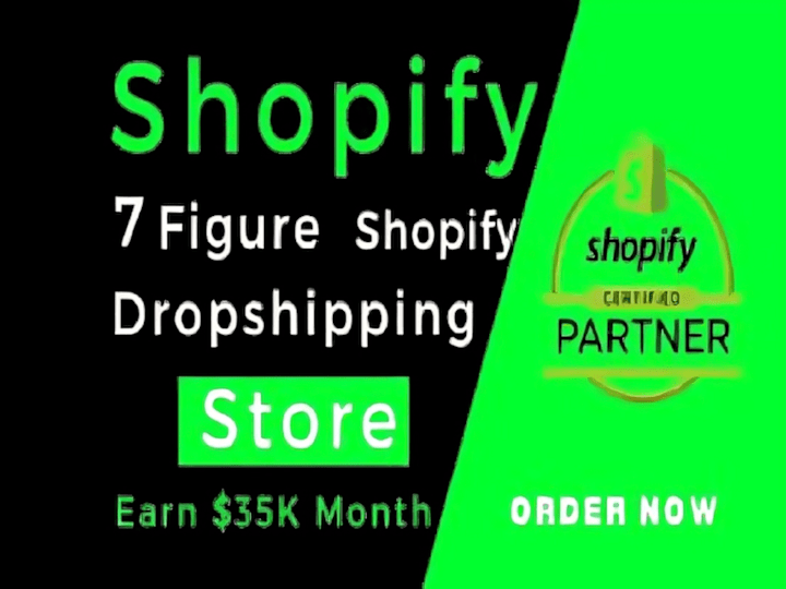 Cover image for I will do shopify website development, shopify store tiktok ads