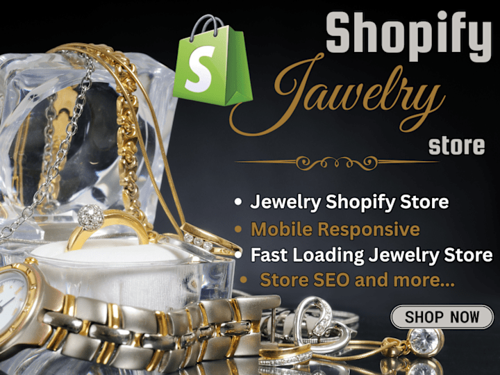 Cover image for create shopify dropshipping jewelry store