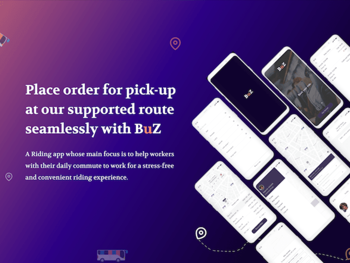 Cover image for Bus Riding App :: Behance